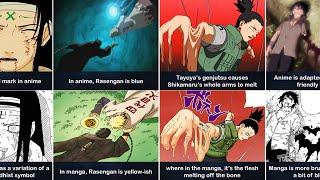 Naruto Anime vs Manga Differences︱Manga vs Anime Naruto