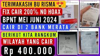 FIX 200℅‼️ BPNT MEI JUNI CAIR DI 2 BANK INI CEK WILAYAH DAN DAERAH NYA YAH SEMOGA TERMASUK ANDA 