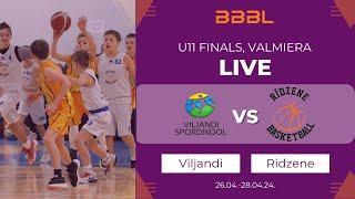 Viljandi SK 2013 vs Ridzene 2013  BBBL Boys U11 Finals Stage