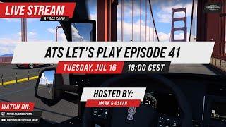 Lets Play  American Truck Simulator Episode #41  With Oscar & Mark 