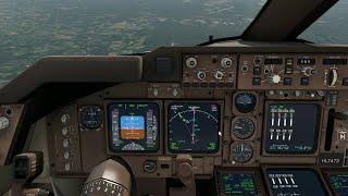 Aerofly FS 4  default B747  KPHL-KJFK  from Takeoff to Landing