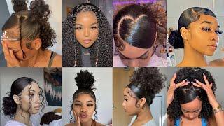 Natural Curly hairstyles protective hairstyles compilation