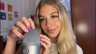 ASMR Mic Scratching Tapping and Mouth Sounds  Whispering