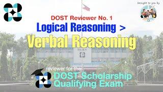 DOST Scholarship Qualifying Exam  Reviewer No. 1 Verbal Reasoning  Review Central