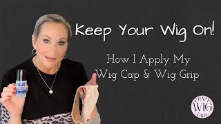 How To SECURE YOUR WIG  Keep Your WIG From Moving  How to Apply a Wig Cap & Grip  Crazy Wig Lady