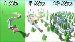 BOBSLED Races on Timed Track Builds - Zeepkist