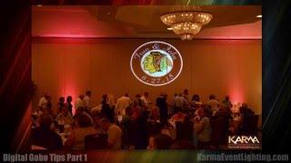 Digital Gobo & Monogram Design Ideas and Tips from Karma Event Lighting Part 1