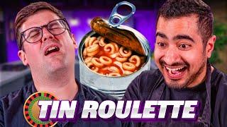 Chef vs Chef Make a dish using 3 RANDOM tins  Tin Can Roulette