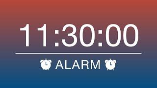 11 HOURS 30 MINUTES TIMER & ALARM - COUNTDOWNALARM CLOCK