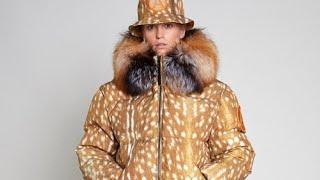 WOMENS ARCTIC ARMY PUFFER JACKET WITH FUR - ARCTIC DEER