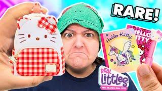 NO WAY The SOLD OUT Hello Kitty Real littles Backpacks Unboxing Review