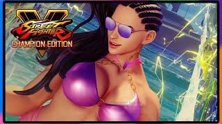 SFV PC Mod  Laura No Robo Bikini VS Cammy No Straps Bkini MOD