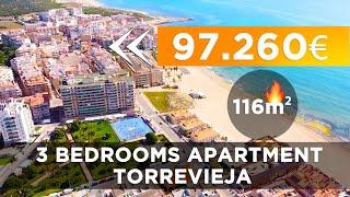  HOT OFFER 116m² just for 97.260€  Penthouse 200m from the beach of La Mata with 3 Bedrooms