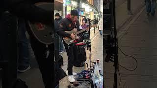 LOOPING FUN with WICKED GAME #wickedgame #busking #looping #shorts