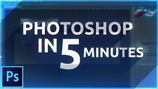 Learn Photoshop in 5 MINUTES Beginner Tutorial