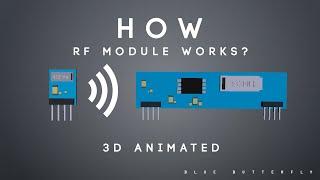 How RF Module works  3D animated tutorial 