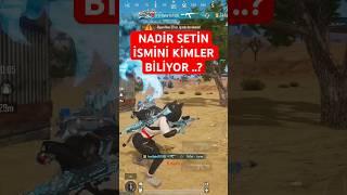 Kimler Biliyor Bu Nadir Set İSMİ ? #pubg #pubgmobile #pubgturkiye #pubgnadirset #yutubepubg #keşfet