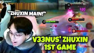 OHMYV33NUS TRIED THE NEW HERO ZHUXIN IN RANKED GAME