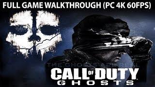 Call of Duty Ghosts FULL Game Walkthrough - No Commentary PC 4K 60FPS