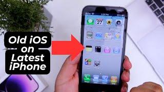 Get Old iOS on Latest iPhone