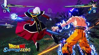 DRAGON BALL Sparking ZERO - New Whis Vs Ultra Instinct Goku Gameplay In Custom Battle Mode Saga