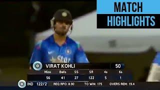 India vs New Zealand 2nd ODI Cricket Match Highlights 2014