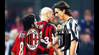 Football Furious and Angry Moments - AC Milan vs Juventus 2005