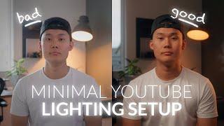 Minimal YouTube Lighting Setup  Make Your Videos Stand Out