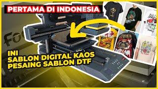 UNBOXING MESIN PRINT KAOS PESAING DTF DIGITAL PRINT DTG FOCUS VEGA JET A3+