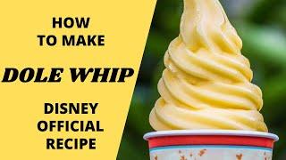 How to Make Disney Official Dole Whip Using the Official Disney Recipe  Is It Worth It?