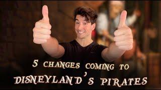 5 Changes to Pirates of the Caribbean • Disneyland California • 2022