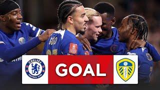 GOAL  Mykhailo Mudryk  Chelsea 2-1 Leeds United  Fifth Round  Emirates FA Cup 2023-24