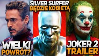 IRON MAN powraca do MCU? Kobiecy Silver Surfer i MATRIX 5? Diuna 3 Joker 2 Rozdzielenie Marvel