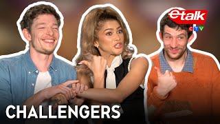 Zendaya Mike Faist & Josh O’Connor FIGHT over the real villain  Challengers Interview  Etalk