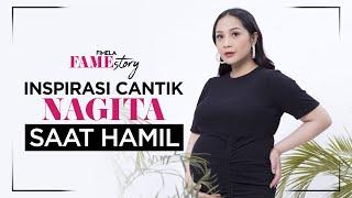 Famestory Nagita Slavina Selalu Tampil Stylish dan Memukau saat Hamil