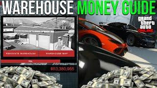 HOW TO GET RICH WITH THE VEHICLE WAREHOUSE SOLO  GTA Online Beginner Guide To Make MILLIONS