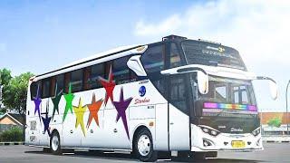 SHARE LIVERY STARBUS MOD BUSSID JB3 CUSTOM DOUBLE CORTAS TERBARU BY @AeArt16   FREE DOWNLOAD