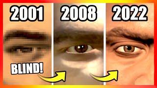 Evolution of EYES LOGIC in GTA Games 2001 → 2022