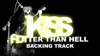 KISS   HOTTER THAN HELL BACKING TRACK