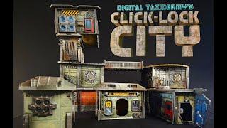 Digital Taxidermy Click-Lock City live stream catch-up - Terrain  Kickstarter Update