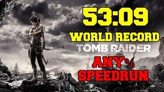 Tomb Raider 2013 Any% Speedrun 5309 WORLD RECORD