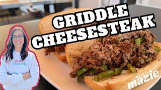 GRIDDLE CHEESESTEAK  PIT BOSS Ultimate Griddle Philly Cheesesteak Recipe