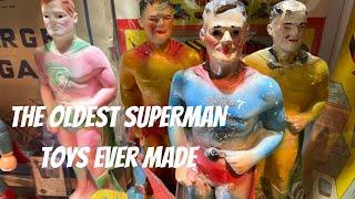 OLDEST SUPERMAN TOYS EVER MADE- Superman Collectors Vlog Episode 1- 1940s Collection