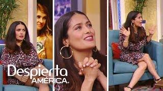 Los momentos graciosos de la visita de Salma Hayek a Despierta América