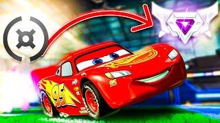 UNRANKED to SSL on LIGHTNING MCQUEEN SPEEDRUN  Rocket League