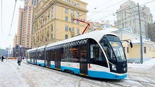 Trams in Moscow 