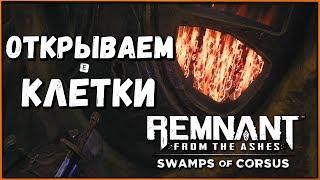 Как открыть закрытые клетки в подземелье? Кольцо + Амулет + Талант  Fetid Pools Puzzle Remnant DLC