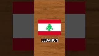 Bendera negara Lebanon video lengkap #shorts