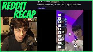 Caps x Faker Caedrel Stream Update & More  Reddit Recap