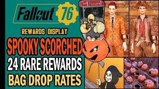 Spooky Scorched ALL 24 RARE Halloween Rewards to Collect in 2021 with Drop Rates  Fallout 76